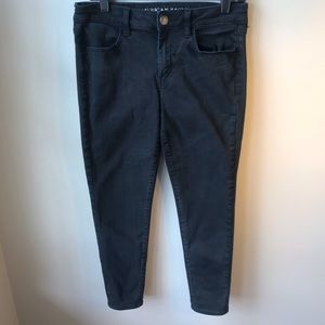 American Eagle Black Skinny Jeans - Size 10
